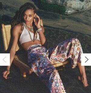 Anthropologie Multicolor Patterned Garment